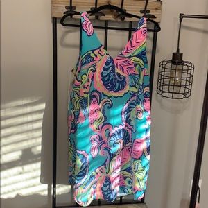 Lilly Pulitzer silk tank top dress